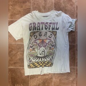 American Eagle Outfitters oversized Light Green Graphic Tee